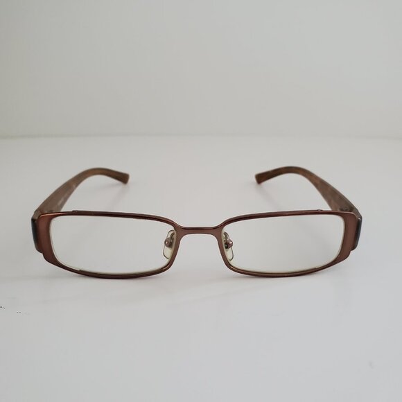 VERSACE Eyeglasses Frames Brown/Tortoise MOD 1127 1045 49-17-135 Rectangular - Picture 9 of 10